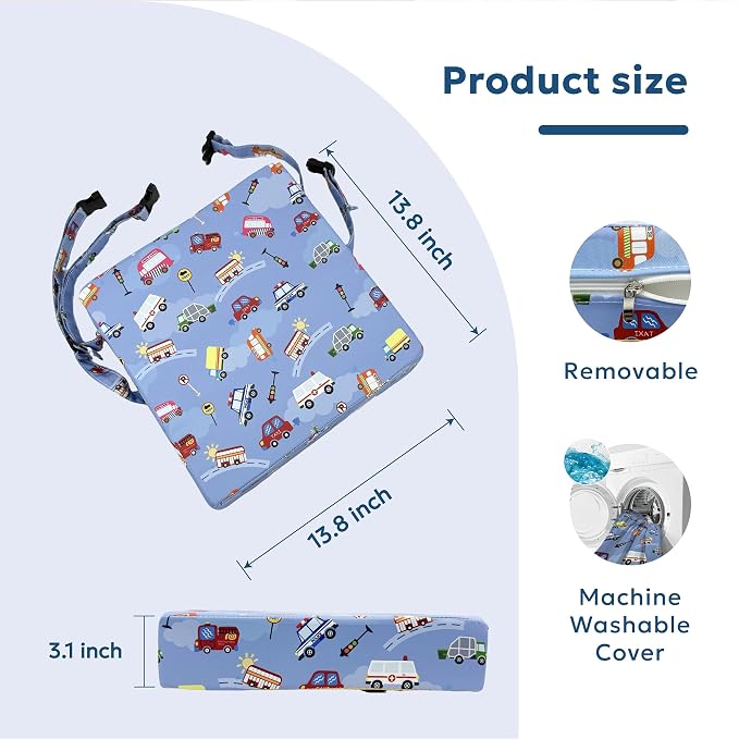 Toddler Booster Seat for Dining Table, Portable Kids Booster Seat - Image 7
