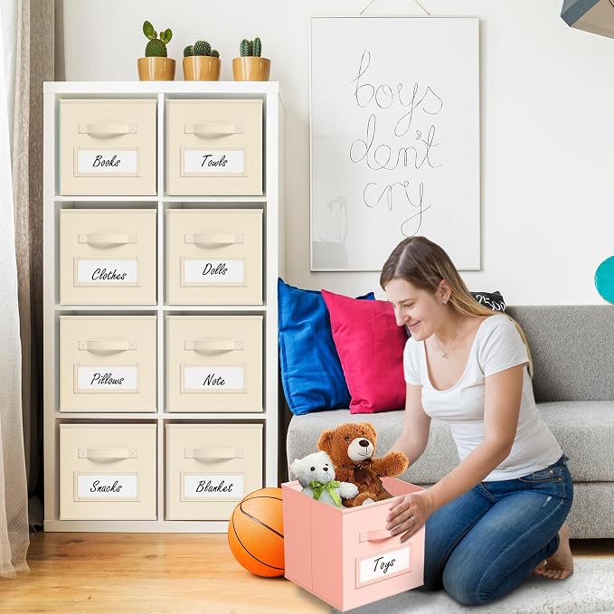 10 Pcs Fabric Storage Cubes - Image 6