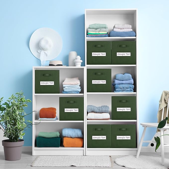 artsdi Fabric storage cubes 11 Inch Cube Storage Bin, cube organizer bins - Image 6