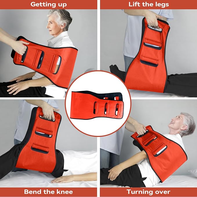Transfer Belt Transfer Sling for Nursing Patients, Standing & Supports & - Image 8