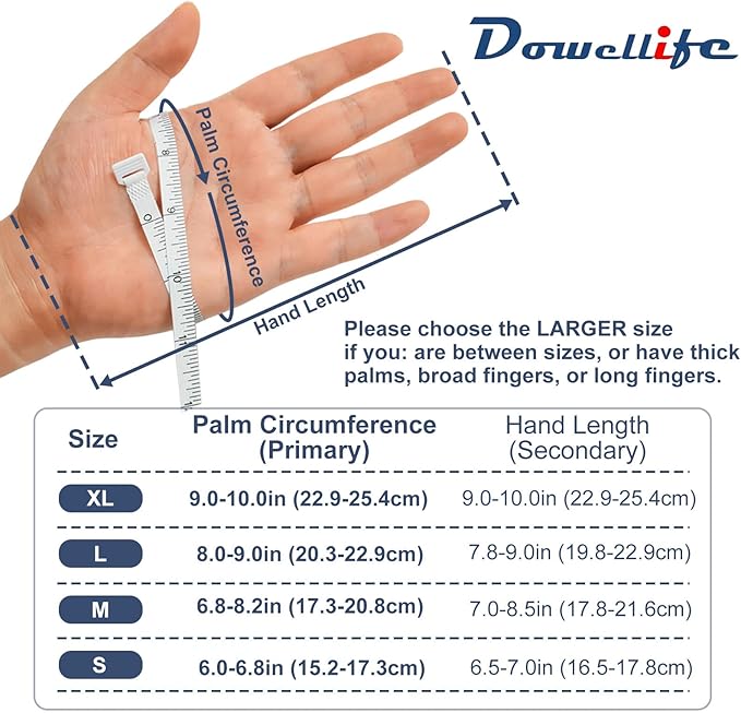 Dowellife Cut Resistant Gloves Food Grade Level 5 Protection, Safety Kitchen - Image 6