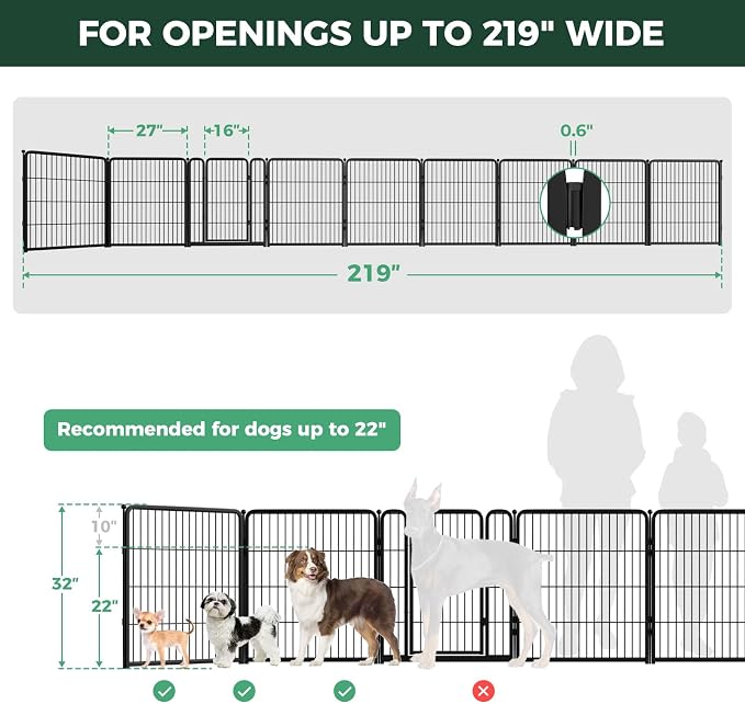 FXW Dog Gate Extra Wide Designed - Image 6