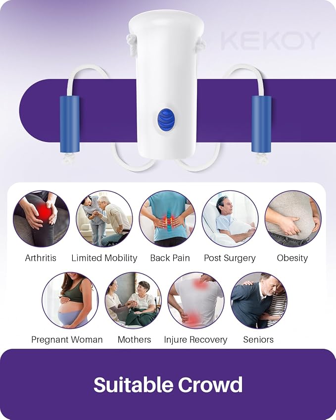 KEKOY 4.6INCH Sock Aid for Putting on Socks, Wide Sock Assistant Device No - Image 6