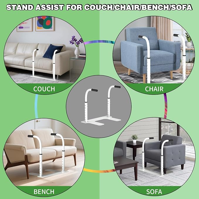 Heavy Duty Couch Stand Assist, Height & Width Adjustable Standing aid & Support - Image 7