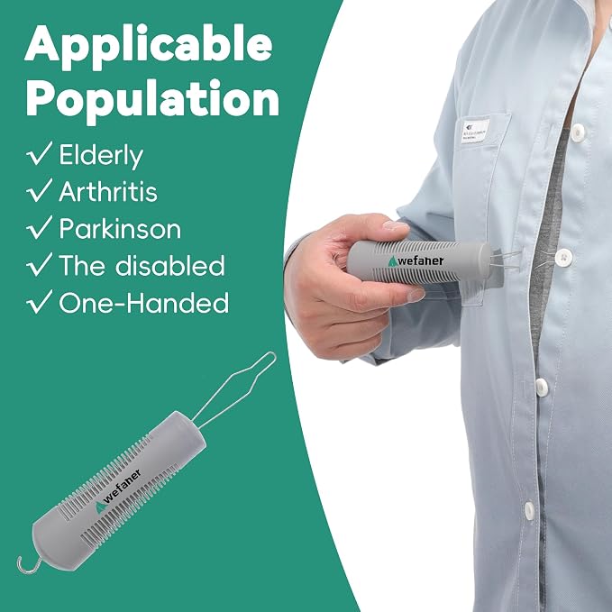 Button and Zipper Assistant, One-Handed Button Assistance Device, Dressing - Image 7
