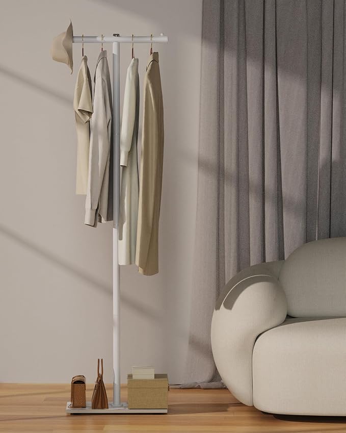 T-shaped Coat Rack Freestanding, Modern Clothes Rack - Image 7
