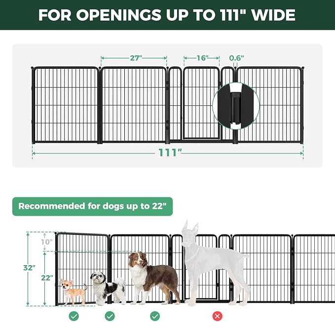 FXW Dog Gate Extra Wide Designed - Image 6
