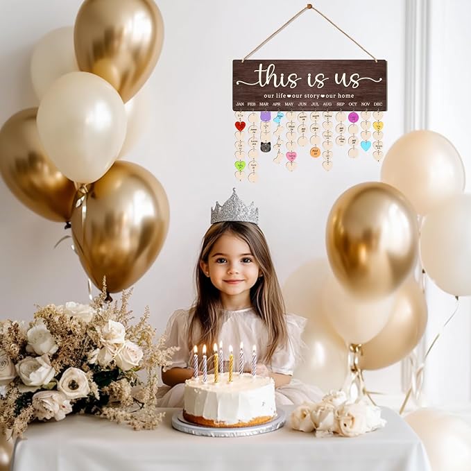 Family Birthday Calendar Board Wall Hanging - Image 8