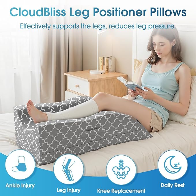 CloudBliss Leg Pillow, Leg Elevation Pillow - Image 7