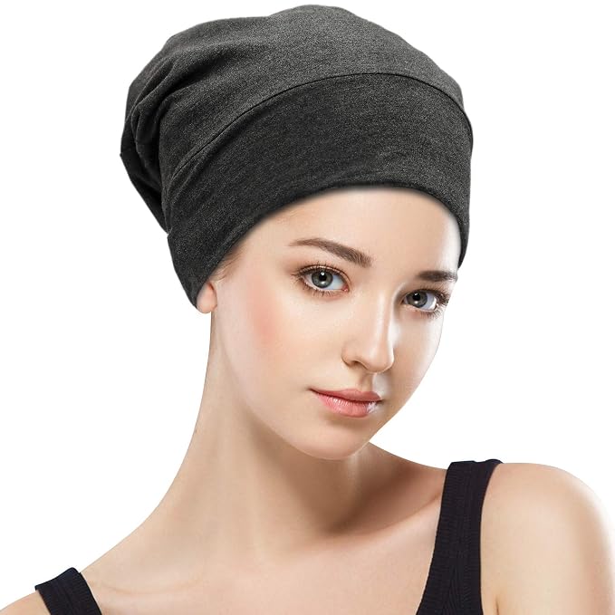 Silk Satin Lined Bonnet Sleep Cap - Image 6