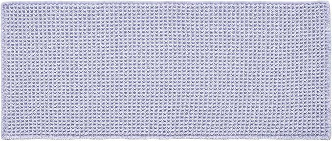 Waffle Bath Mat, Boho Bathroom Rugs Non Slip Washable Super Absorbent Quick Dry - Image 9