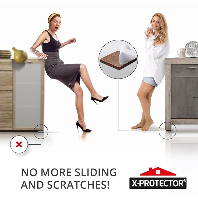 Non Slip Furniture Pads X-PROTECTOR – 16 PCS Furniture Grippers 2 1/2" - Image 6