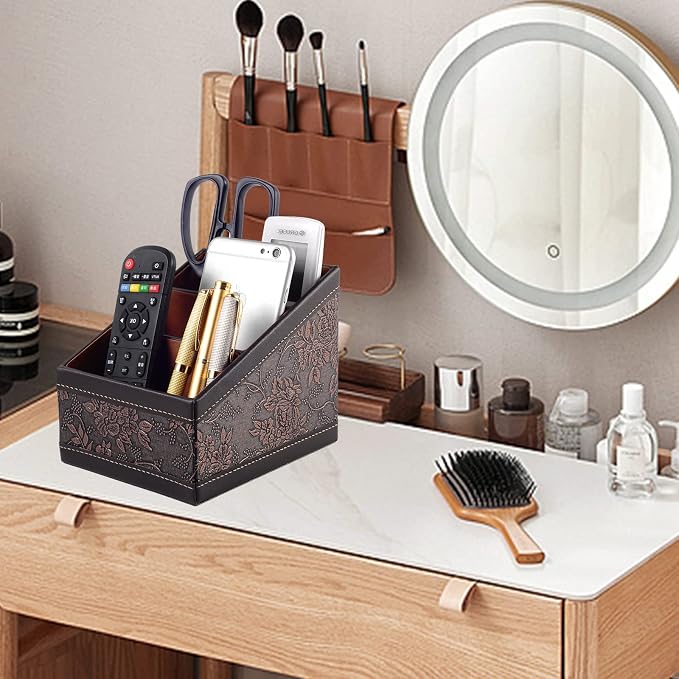 PU Leather TV Remote Control Holder - Image 7