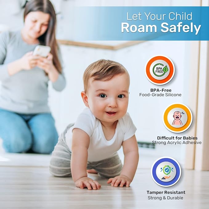 Table Corner Protectors for Baby, Round Baby Proof Bumper, Table Edges & Sharp - Image 6