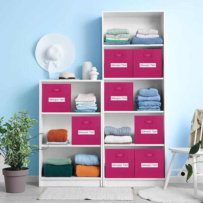 artsdi Fabric storage cubes 13 Inch Cube Storage Bin, cube organizer bins - Image 6