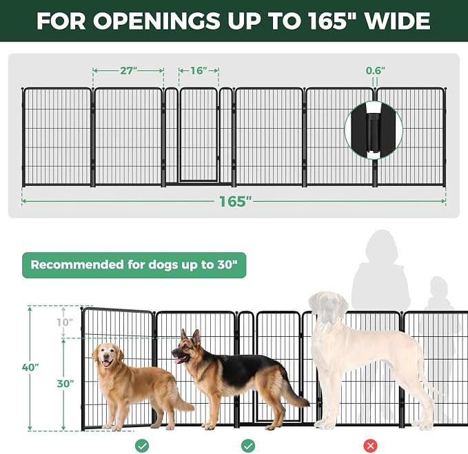 FXW Dog Gate Extra Wide Designed - Image 6