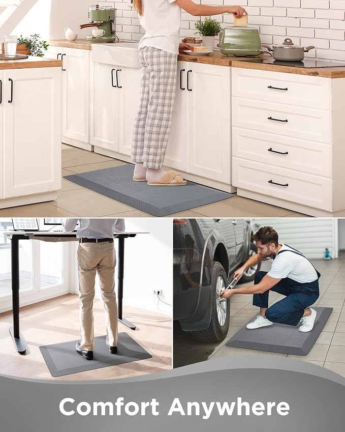 Ophanie Kitchen mats for Floor, Kitchen Rugs, 20x32 Anti Fatigue Standing - Image 8