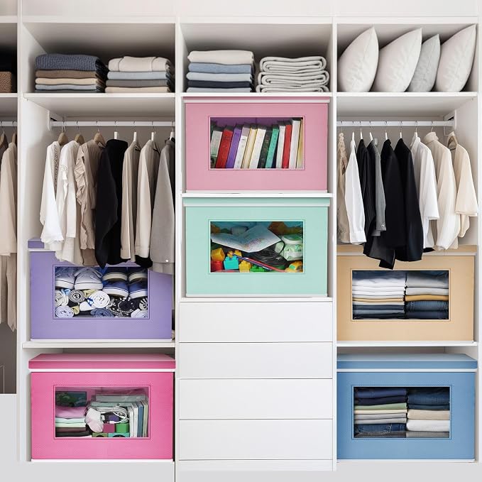 10 Pcs Fabric Storage Bins - Image 6