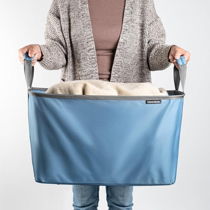 CleverMade Collapsible Laundry Basket Hamper - Field & Grace