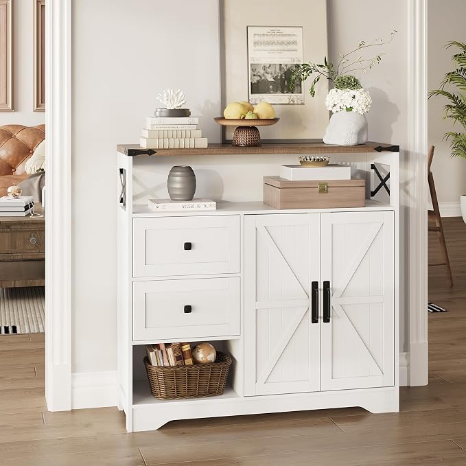 Fameill Farmhouse Storage Cabinet - Image 7