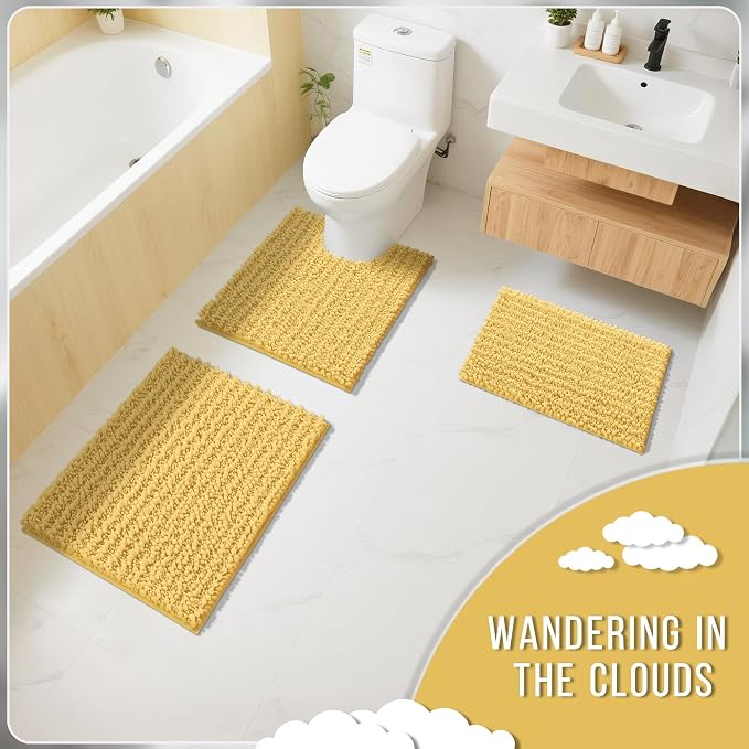 Yimobra Bathroom Rugs Non Slip Washable 32x20 Inch - Image 8