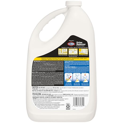 CloroxPro Urine Remover for Stains and Odors Refill, 128 Ounces - Image 6