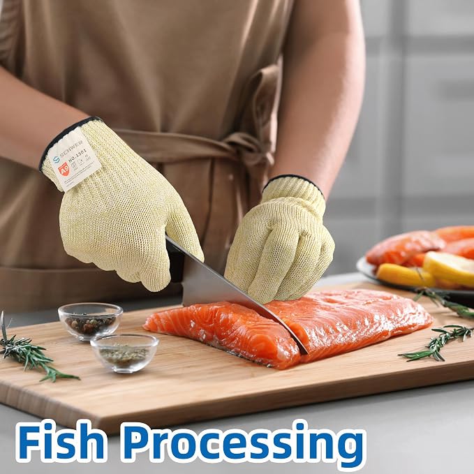 Schwer SlicePro Ultra-Durable ANSI A9 Cut Resistant Gloves PR1501, 10X - Image 7