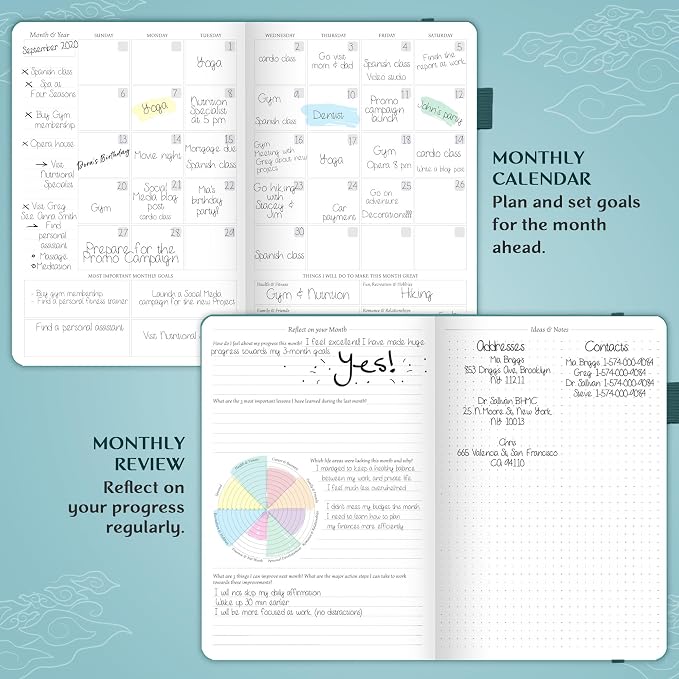 Legend Planner – Weekly & Monthly Life Planner to Hit Your Goals & Live - Image 6