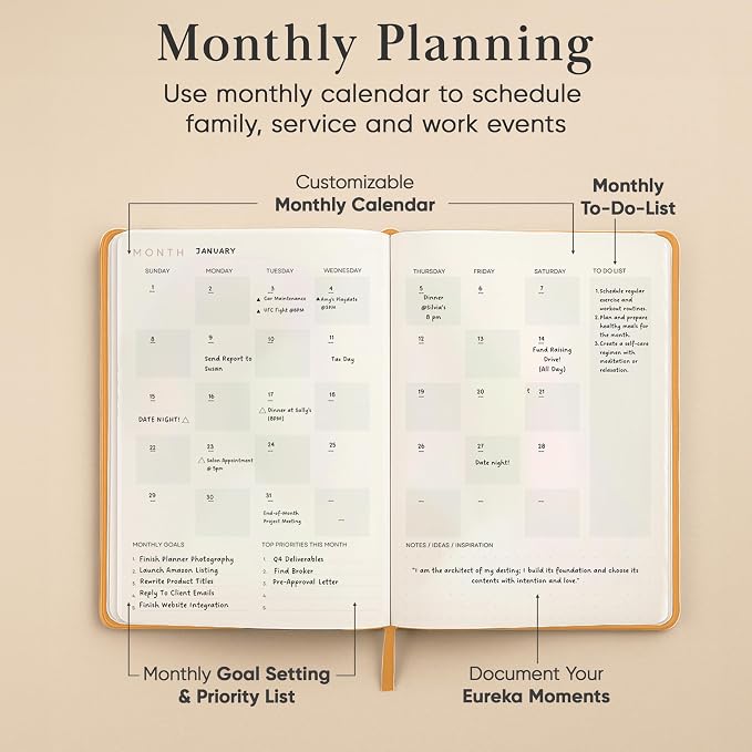 2026 Planner, Daily Journal & Gratitude Journal All-In-One - Image 6