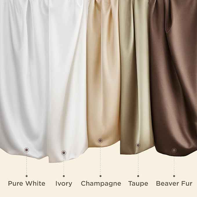 Bedsure Satin Pillowcase for Hair and Skin Queen