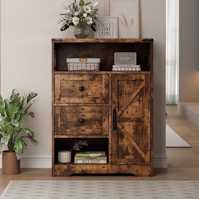 Fameill Farmhouse Storage Cabinet - Image 7