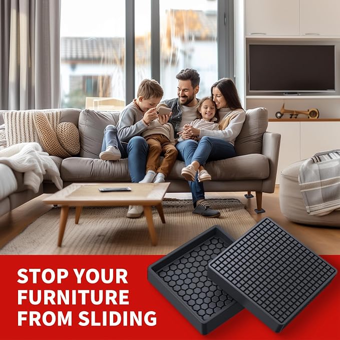 Ezprotekt Non Slip Furniture Pads, Anti-Slip Furniture Coasters - Image 8