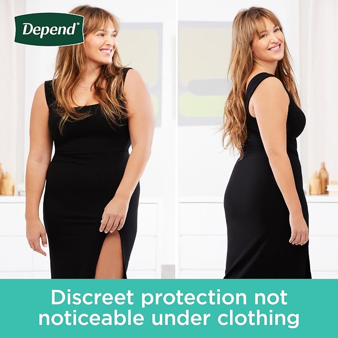 Depend Fresh Protection Adult Diapers, Incontinence & Postpartum Bladder Leak - Image 6