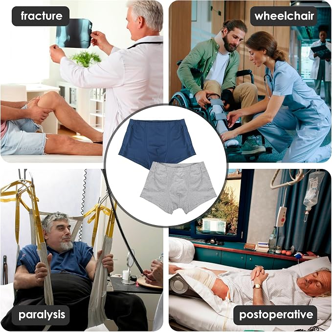 Easy Adapt Men's Tear-Away Underwear, - Image 7
