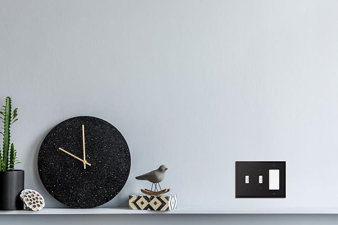 Henne Bery Modern Edge Decorative Wall Plate Switch Plate Outlet Cover - Image 7
