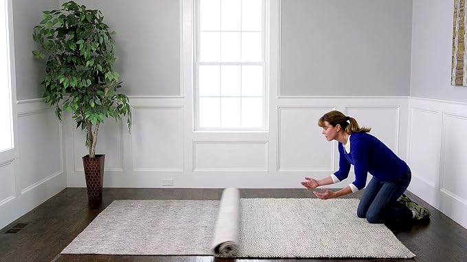 RUGPADUSA - Dual Surface - 6' Square - 1/8" Thick - Felt + Rubber - Non-Slip - Image 6