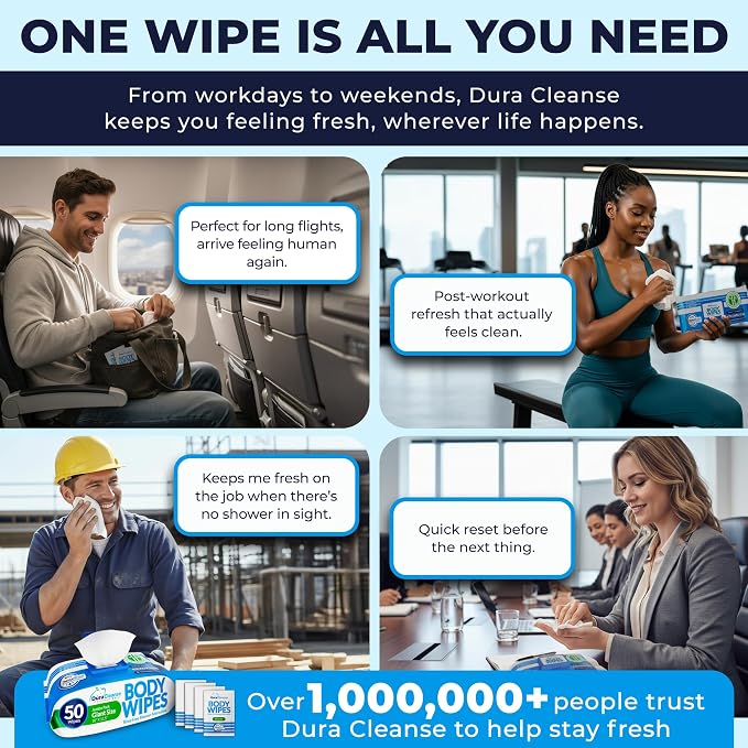 XL Body Wipes for Adults - Image 6