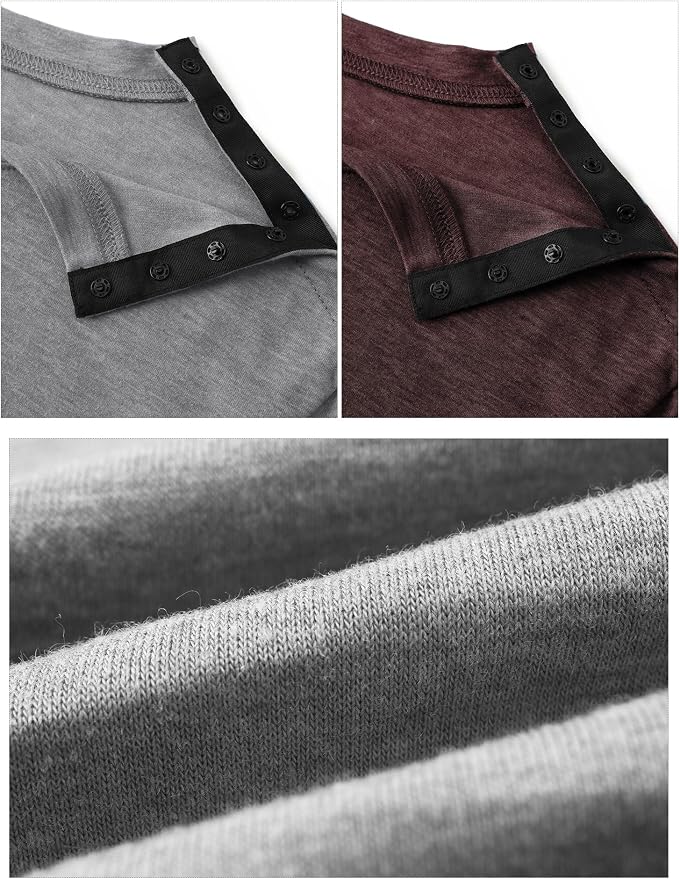 Men's Post Shoulder Surgery Recovery Shirts Tear Away Short Sleeve Full Open - Image 5