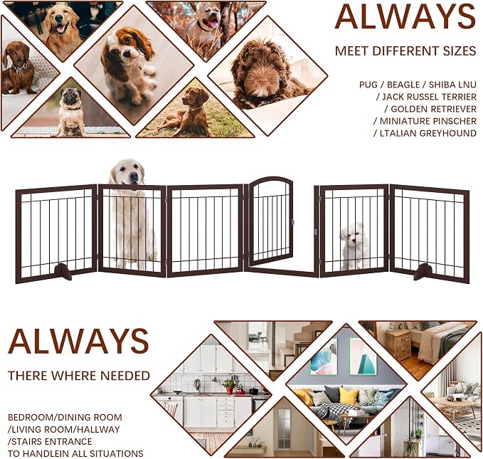 JSB 144-inch Extra Wide 30-inch Tall Dog gate - Image 6