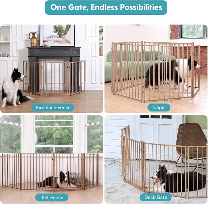 No Pawblems Free Standing Dog Gate - Image 6