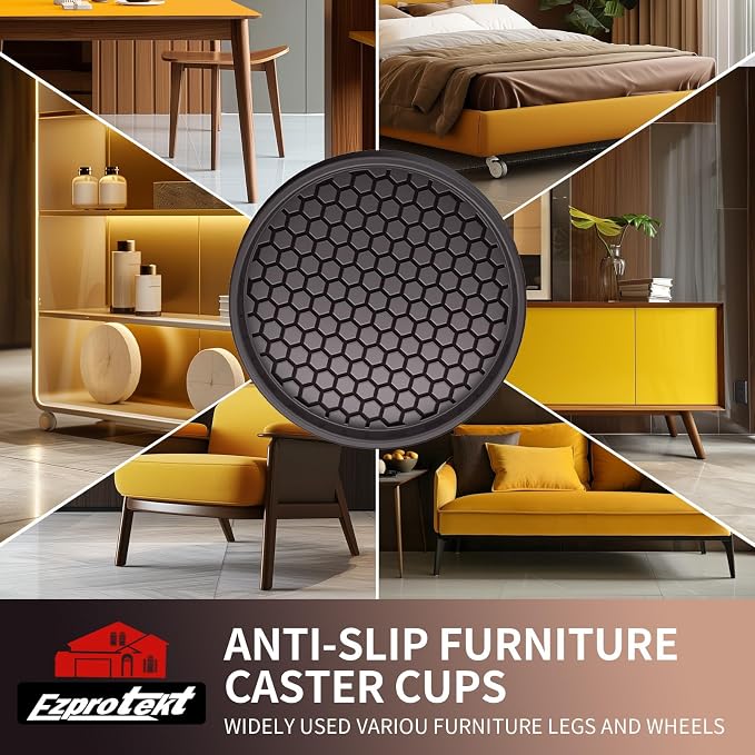 Ezprotekt Non Slip Furniture Pads, Anti Skid Furniture Coasters - Image 6