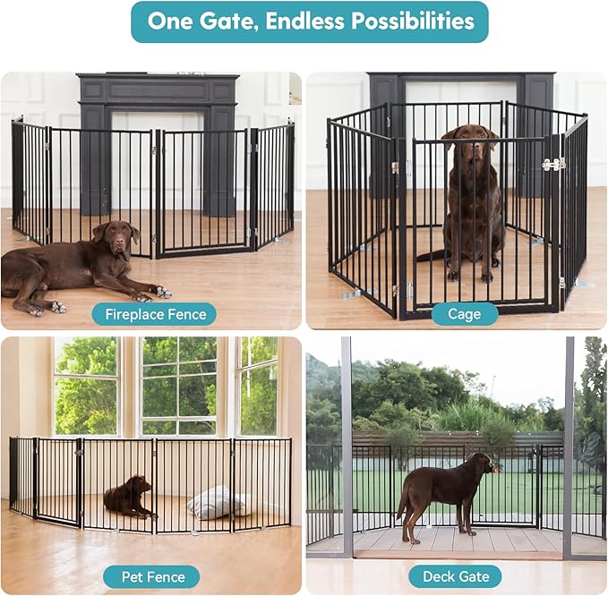 No Pawblems Free Standing Dog Gate - Image 7