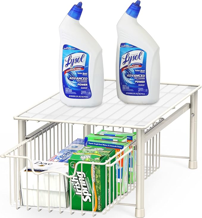 Simple Houseware Stackable Basket Drawer - Image 9