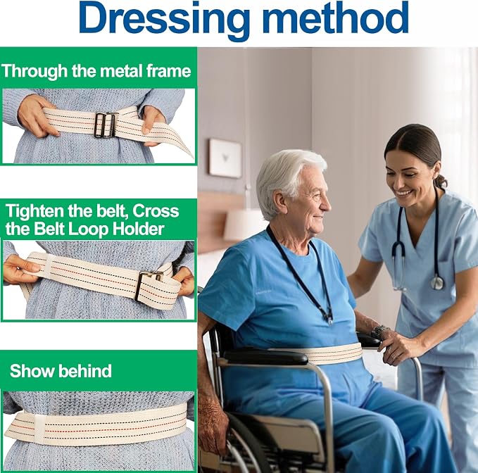 Aliseniors 5 Pack Transfer and Gait Belt - Image 7