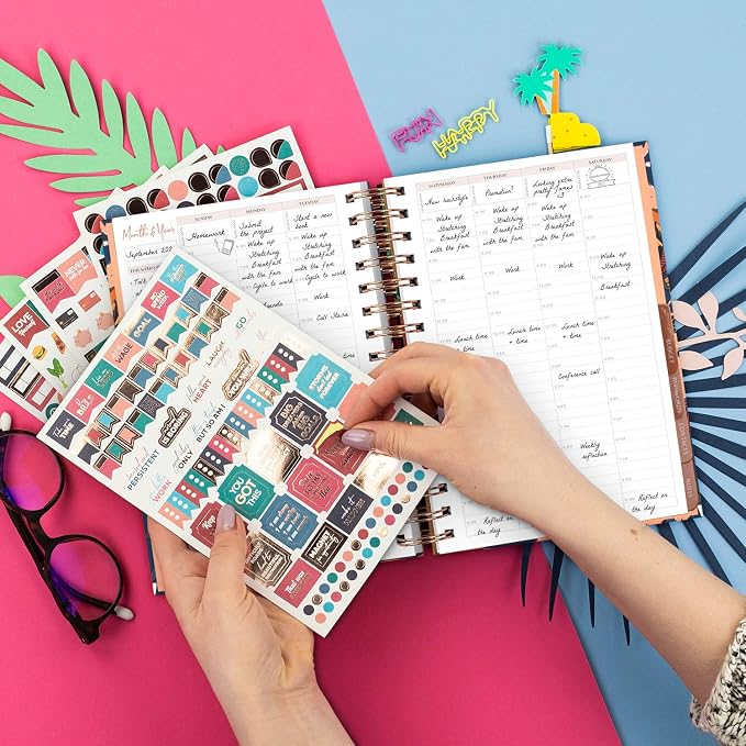 PLANBERRY Hourly Schedule Planner Premium – Undated Weekly Organizer - Image 7