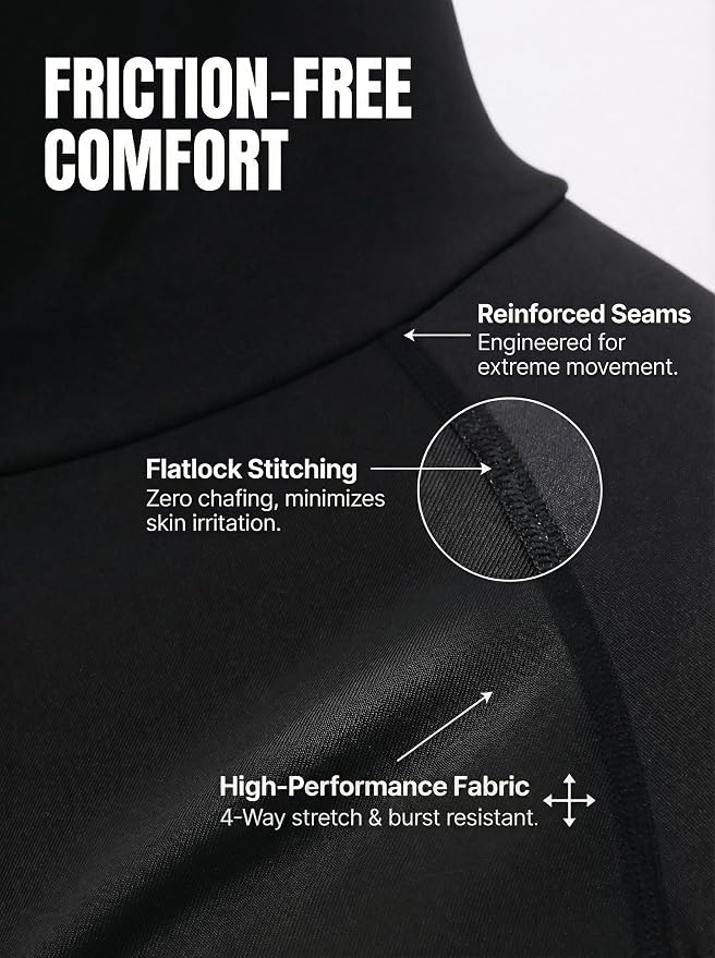 3-Pack Men's Compression Hoodie - Image 7