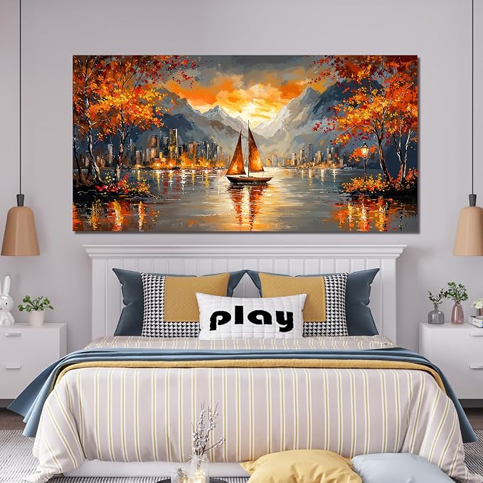 Canvas Oversized Wall Art Decor Wall Art Picture - Image 6