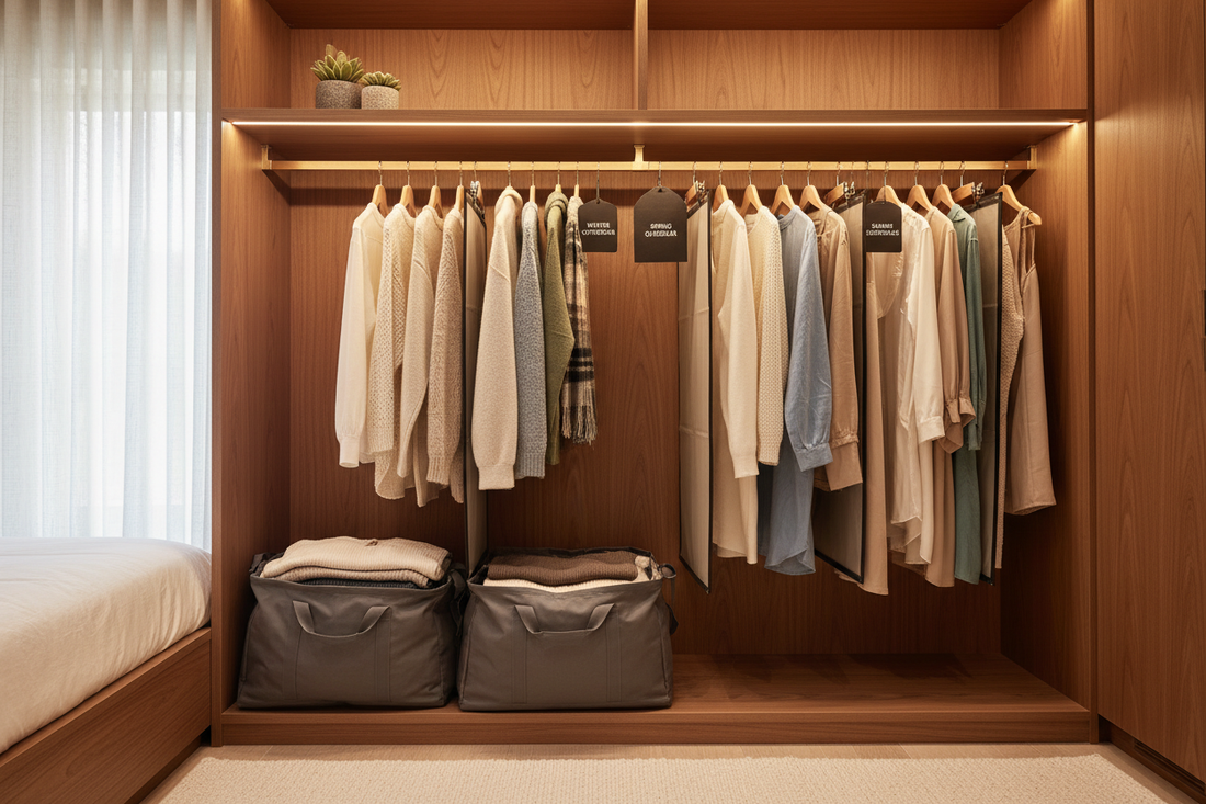 Rotate a Closet Without Creating a Second Closet in Bags