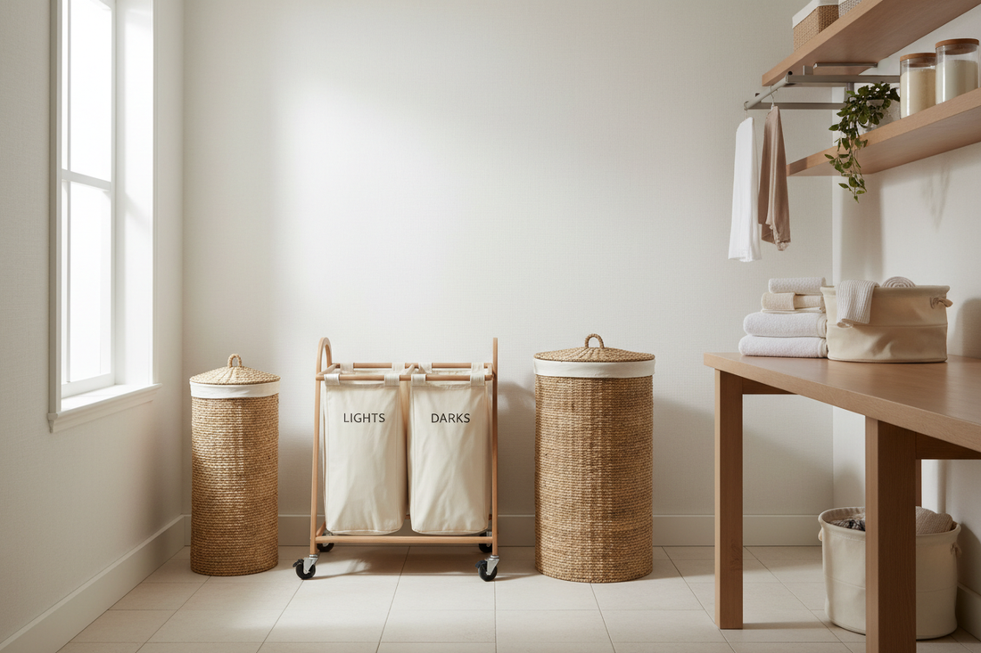Make Laundry Day a One-Way Route Through the Home