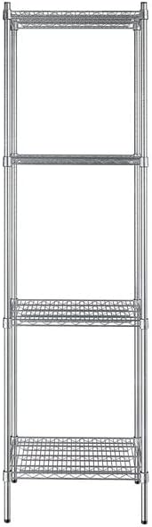 18" x 24" NSF Stainless Steel 4-Shelf Kit - Image 2